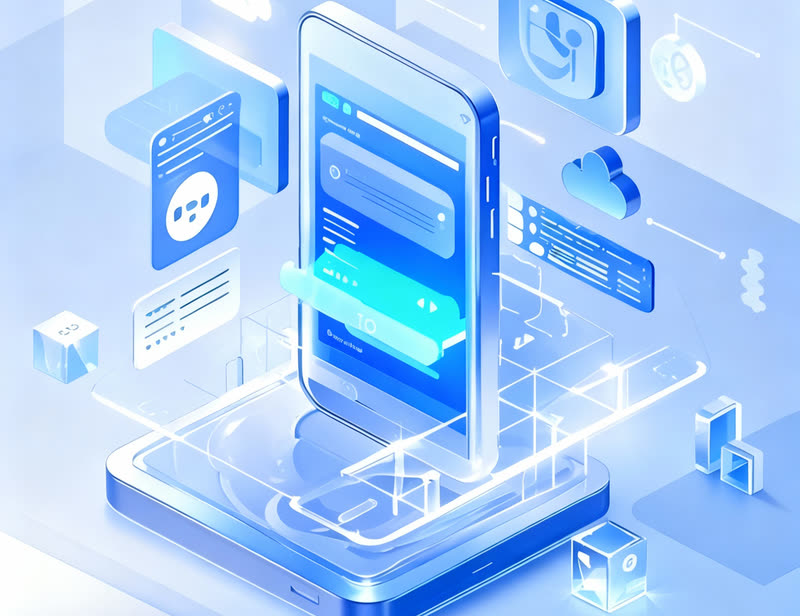 The OMNI communication platform shown across connected devices.